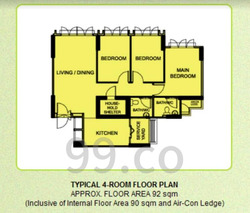 Blk 470A Hougang Parkview (Hougang), HDB 4 Rooms #624446001